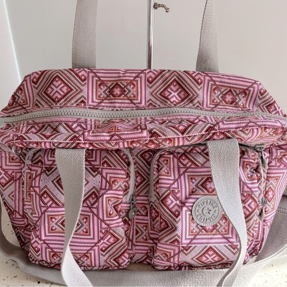Kipling Zaliki Printed Duffel Travel Bag - Picture 7 of 10